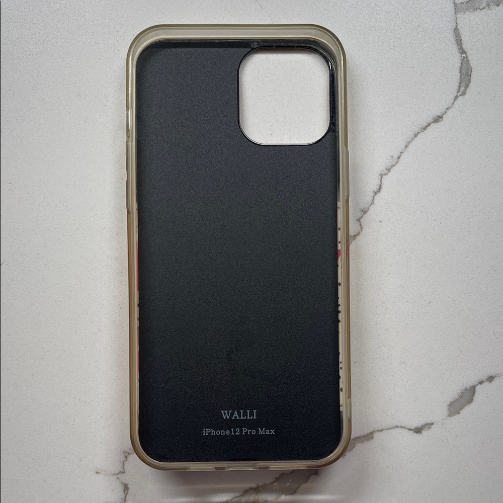 Walli Pink Lightning iPhone 12 Promax Case - Picture 2 of 3
